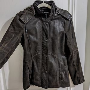 Leather Safari Jacket